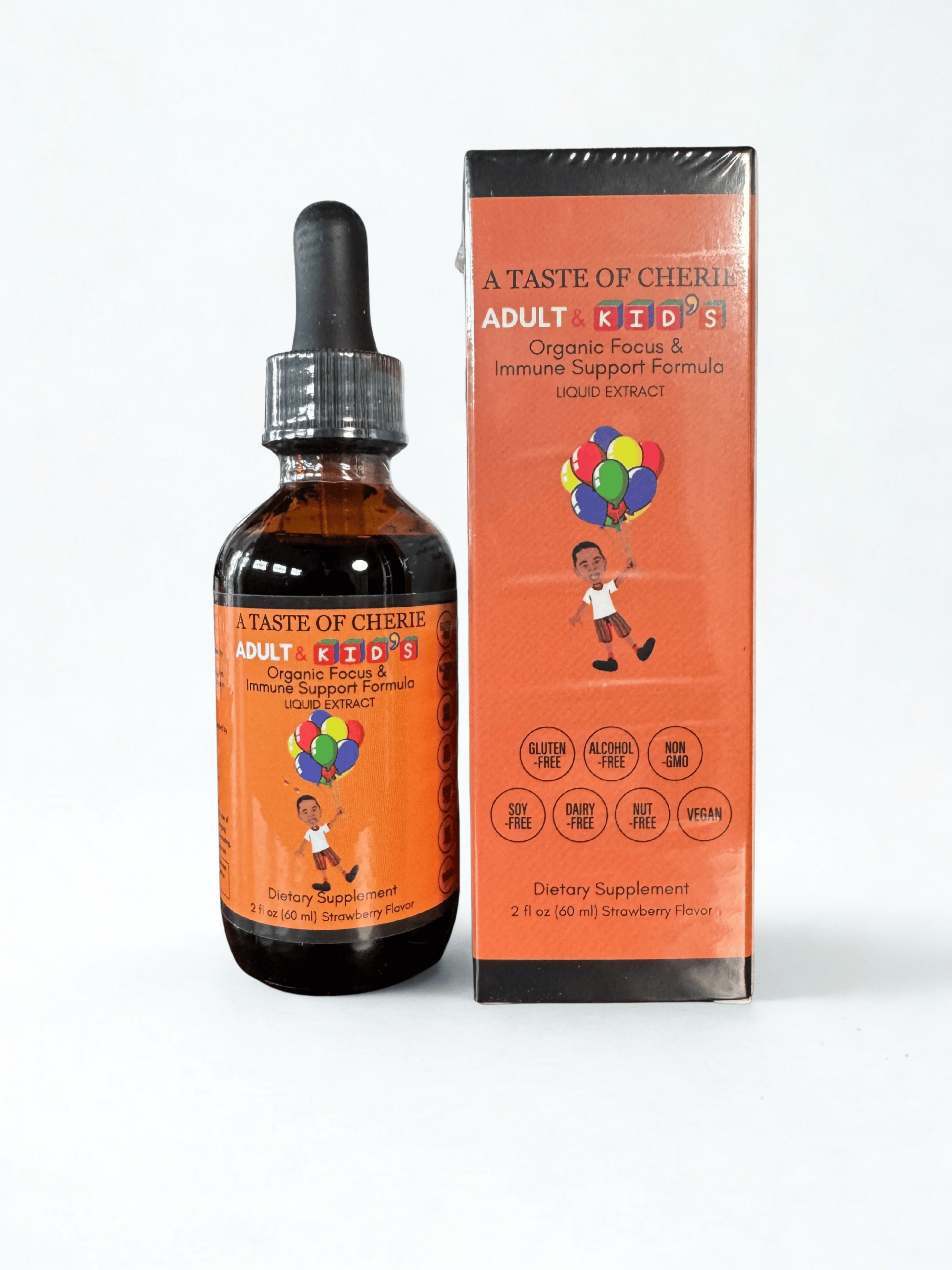 Focus and Immune Support Blend - Liquid Extract