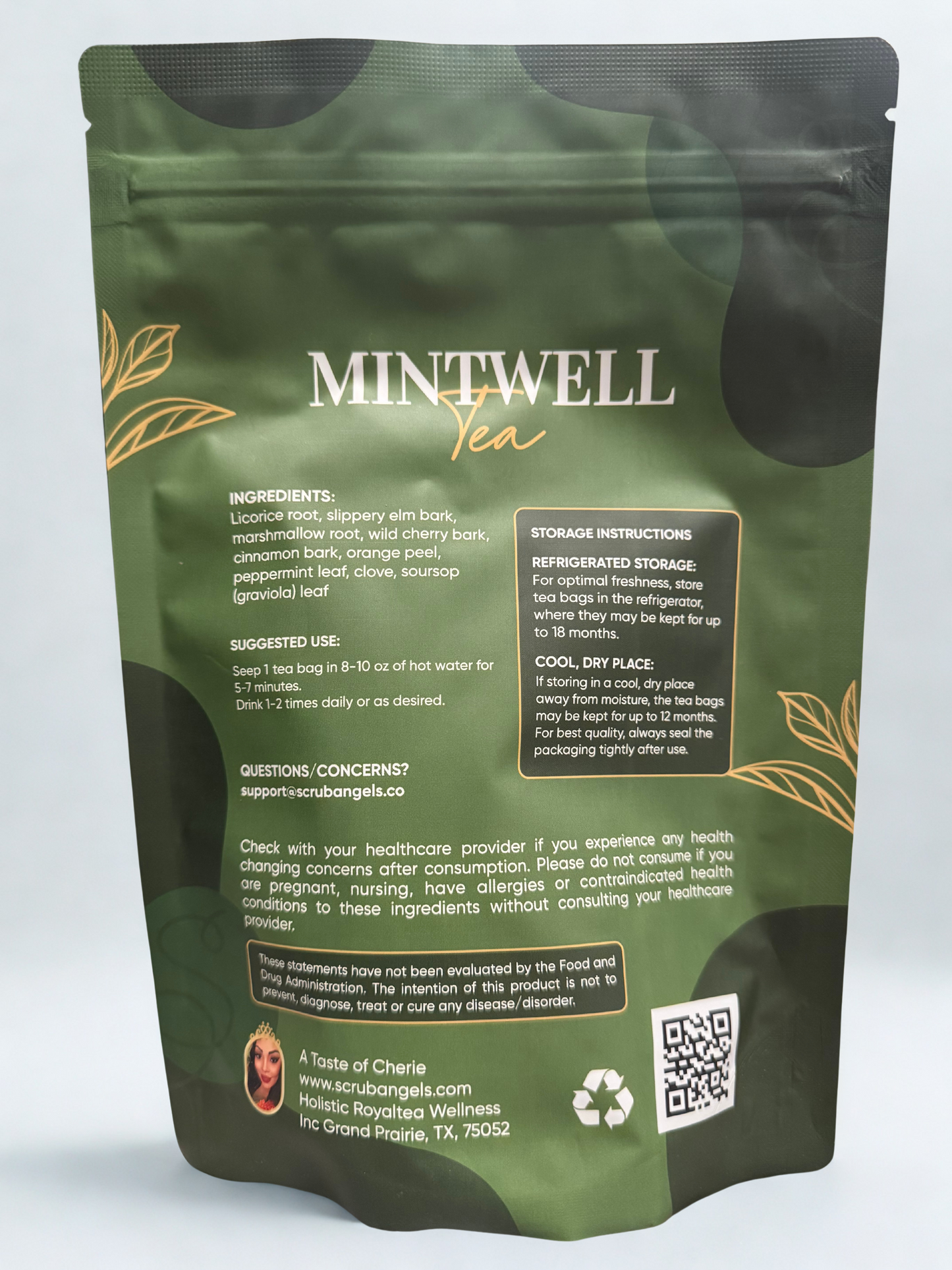Anti-Inflammatory & Mucus Mintwell Tea
