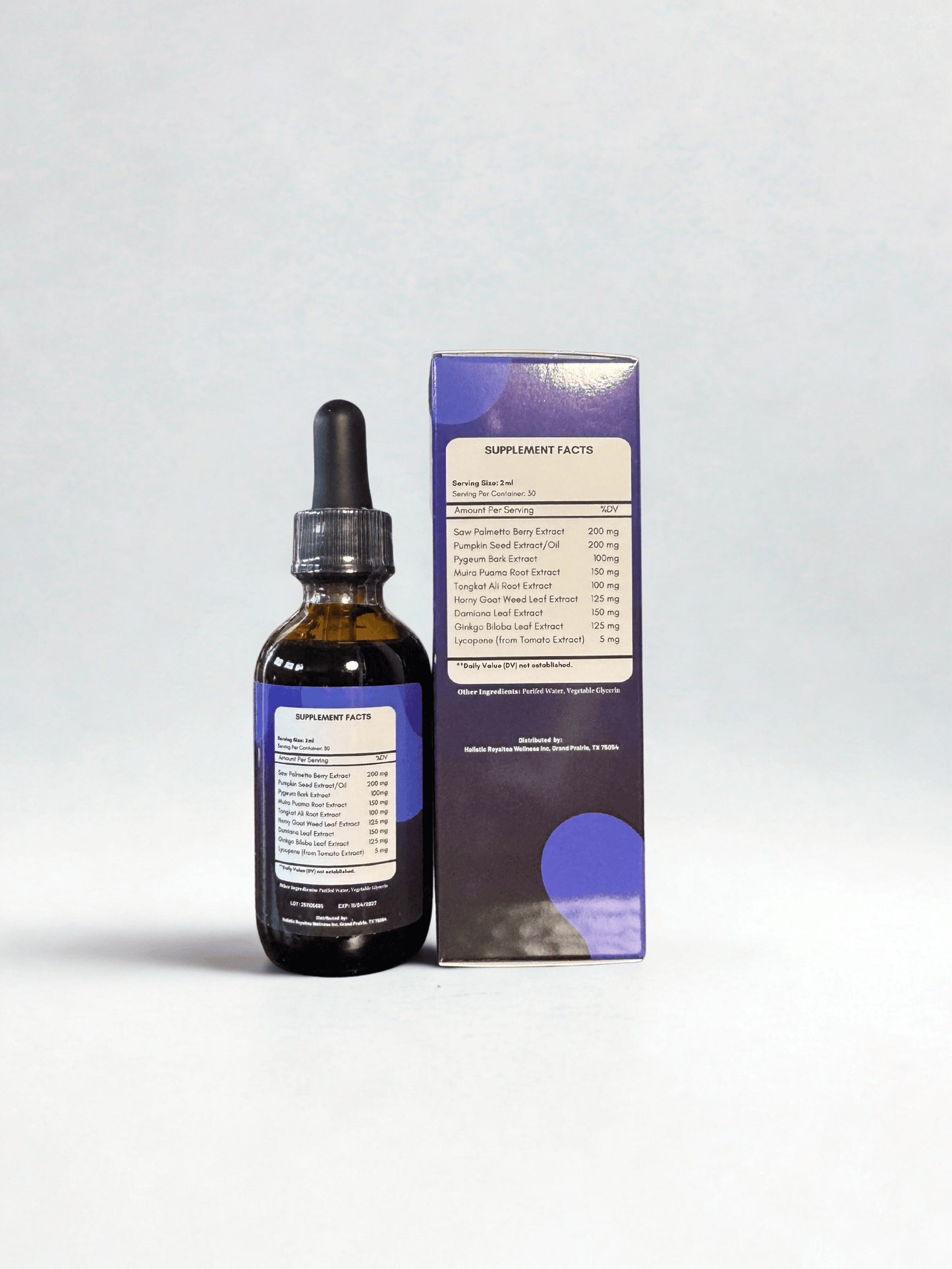 Prostate Wellness Forumla | Premium Botanical Support - Liquid Extract