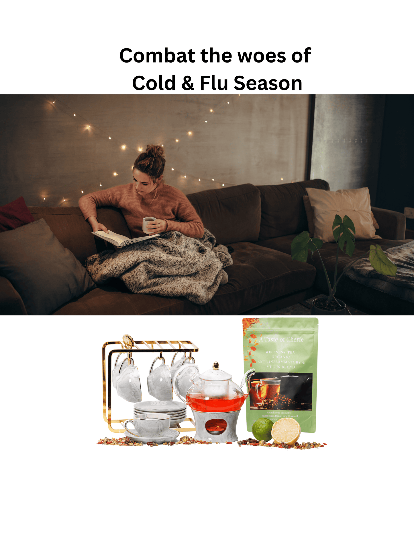 Anti-Inflammatory & Mucus Blend Wellness Tea
