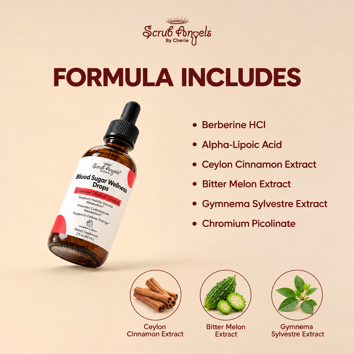 Blood Sugar Wellness Drops - Liquid Extract