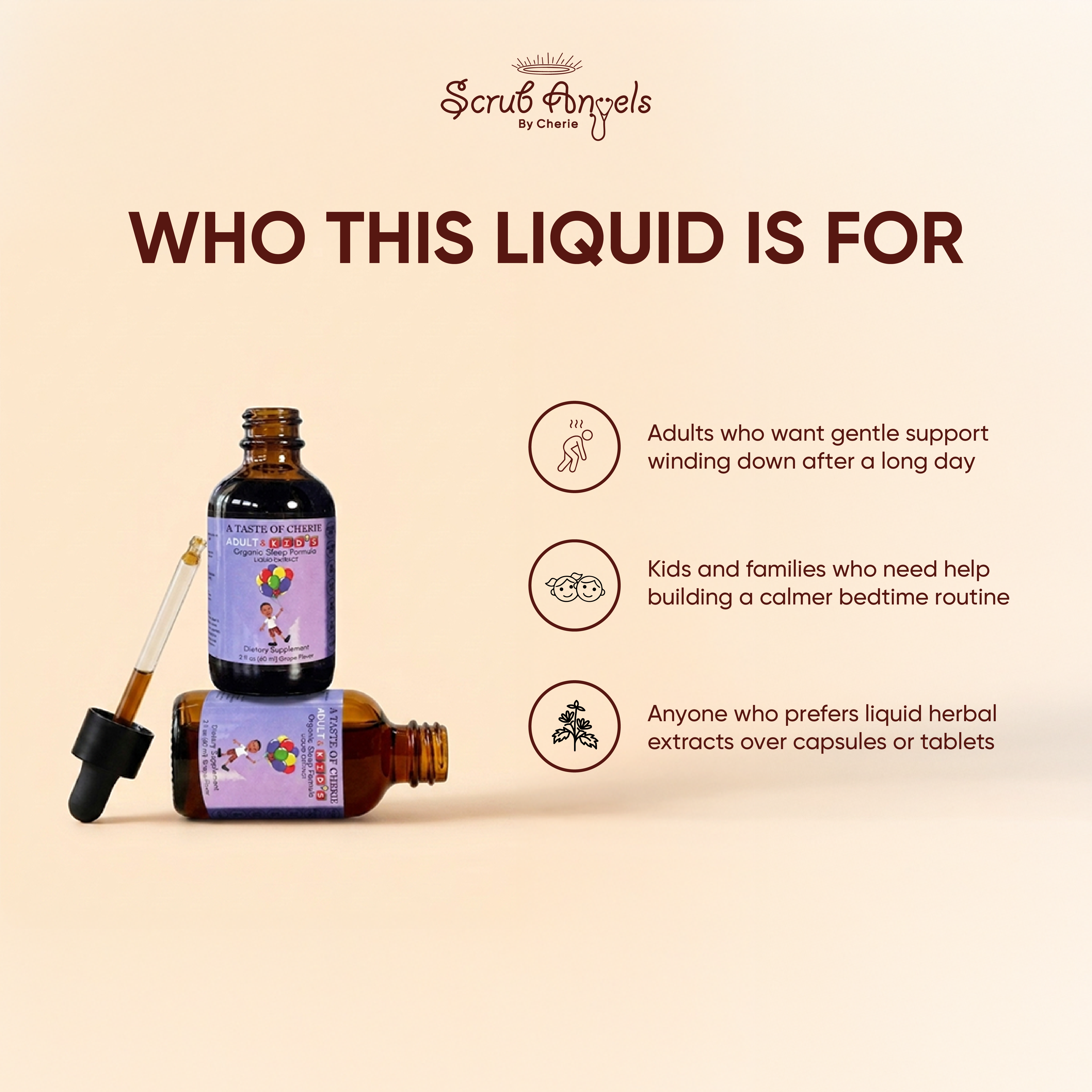 Sleep Blend for Restful Sleep - Liquid Extract