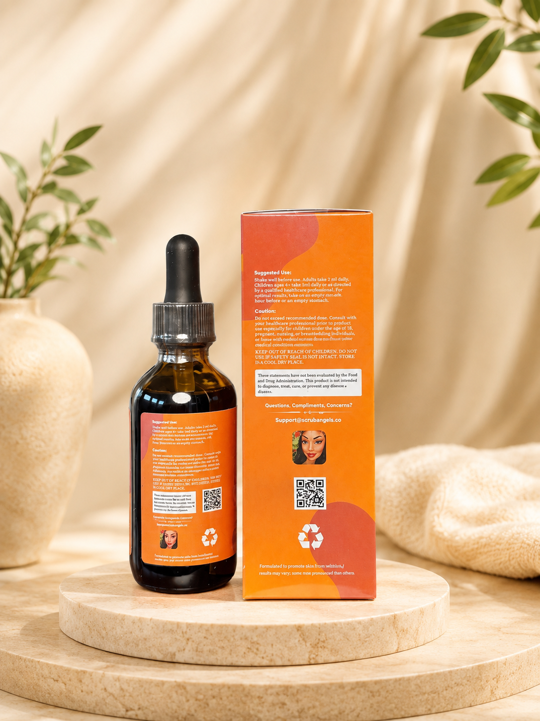 Nerve Essence Nerve & Brain Support - Liquid Extract (Strawberry Flavor)