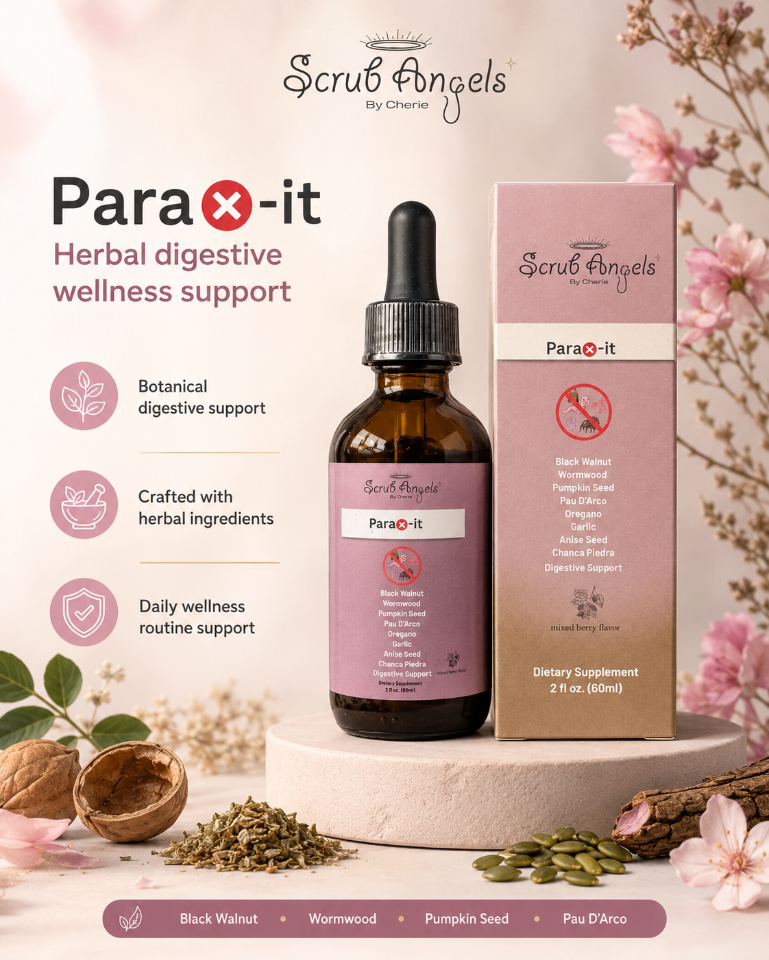 Para X-It - Para Cleanser and Digestive Support | Liquid Extract