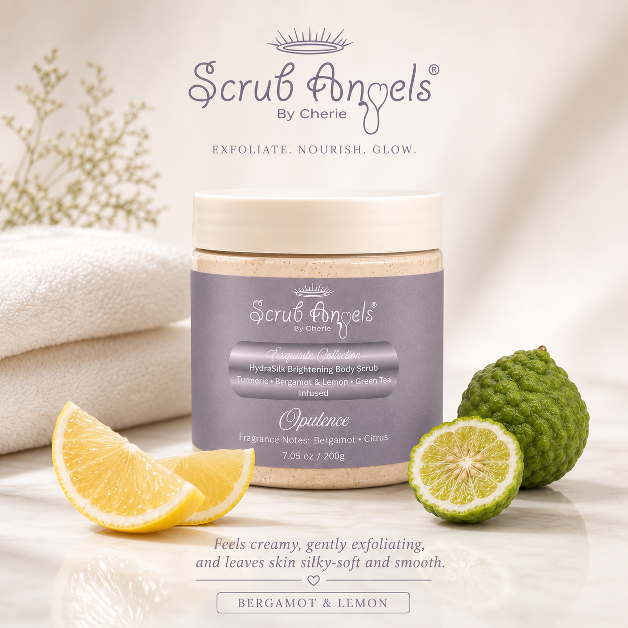 HydraSilk Brightening Body Scrubs - Risque & Opulence Collections