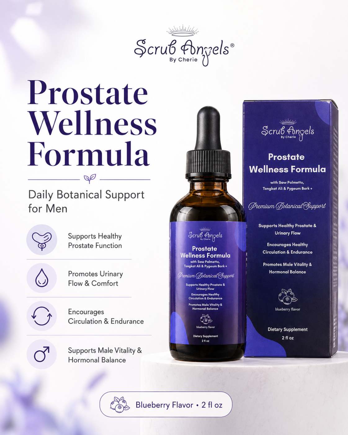 Prostate Wellness Forumla | Premium Botanical Support - Liquid Extract