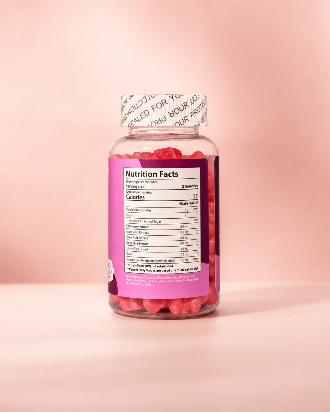 Hormonal Balance Flowerbliss Gummies with DIM and Chasteberry (Contains 30 servings)