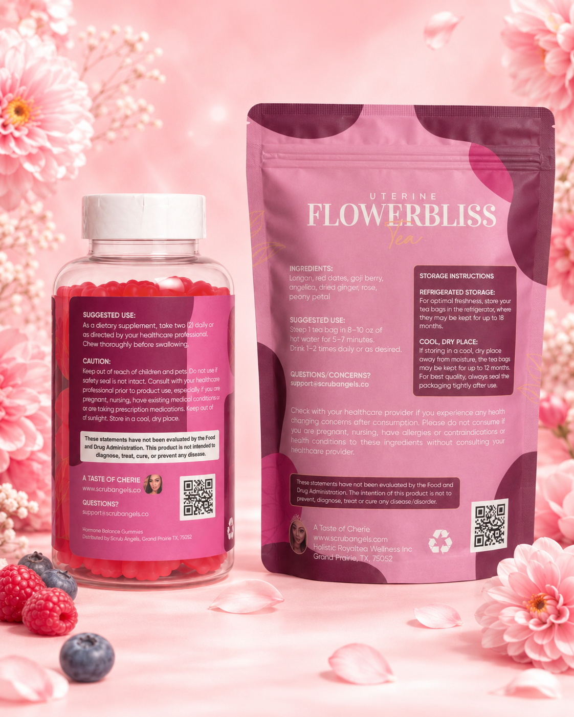 Flowerbliss Uterine Wellness Bundle for Hormonal Balance