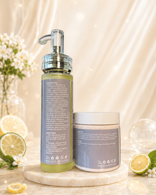 HydraSilk Bergamot and Citrus Body Bundle - Opulence (Unisex) Collection