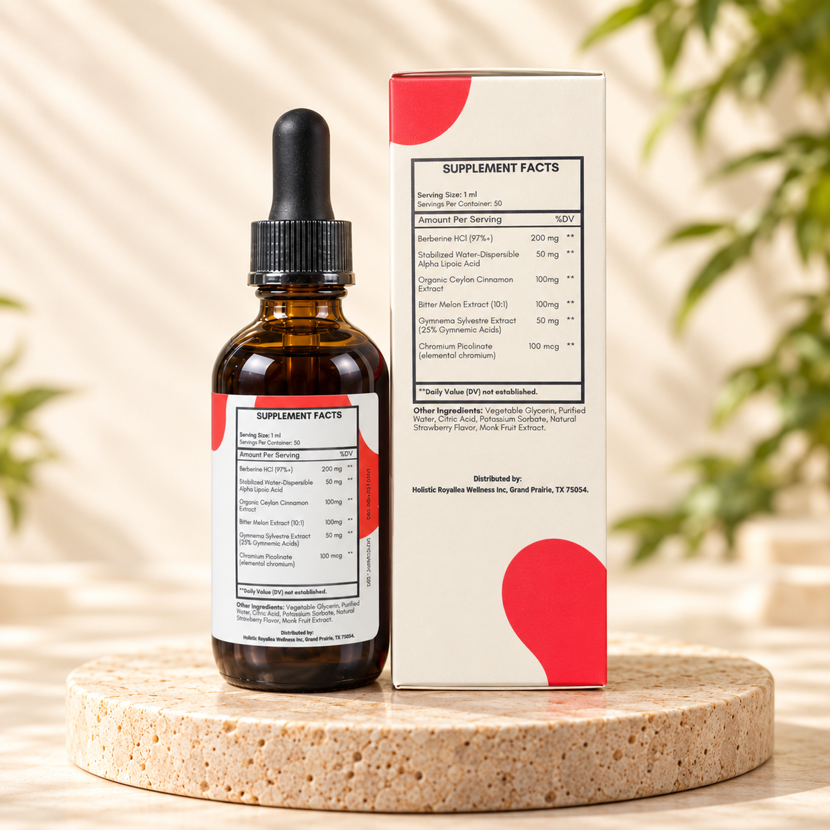 Blood Sugar Wellness Drops - Liquid Extract