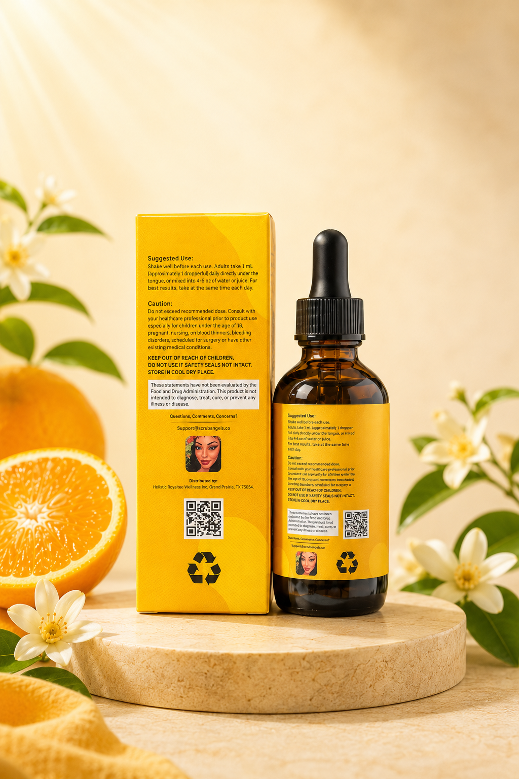 Premium Vitamin D3 & K2 With Boron for Bone and Immunity Support | Liquid Extract