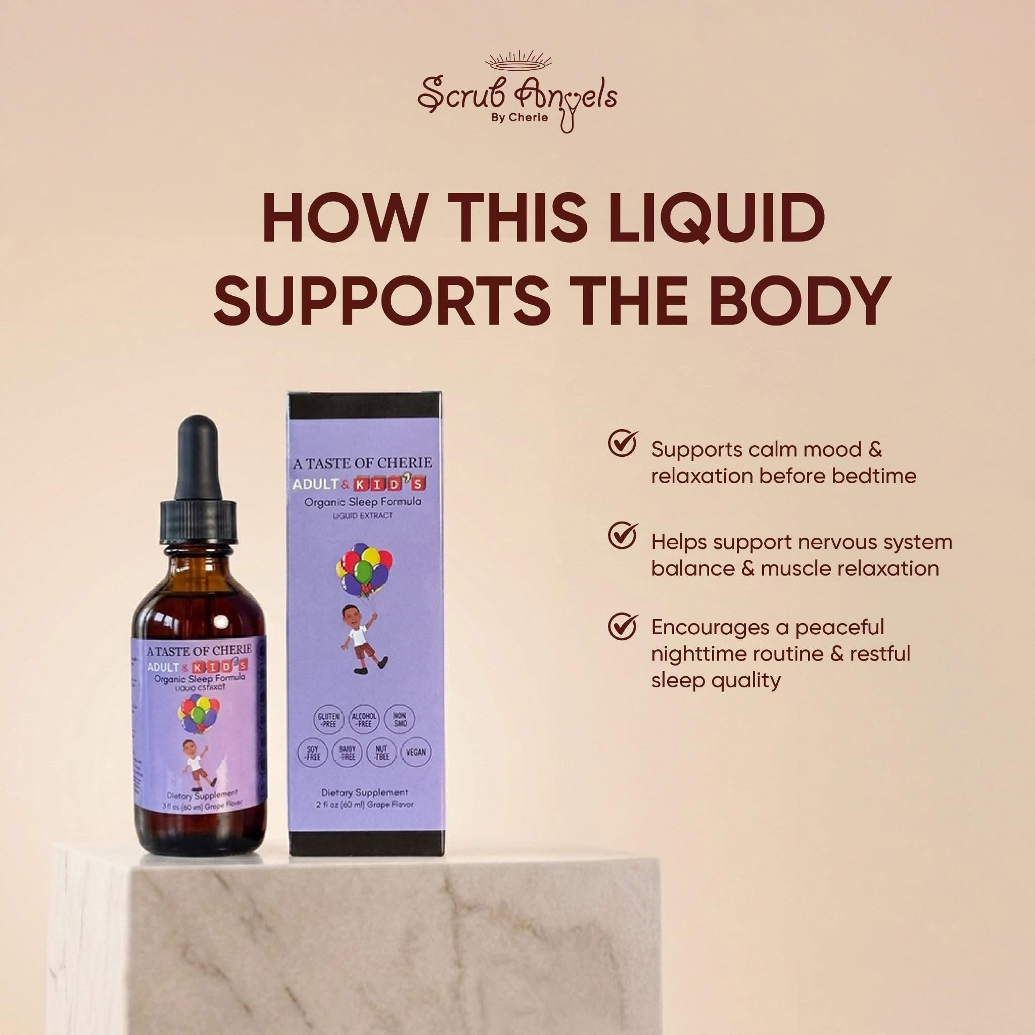 Sleep Blend for Restful Sleep - Liquid Extract