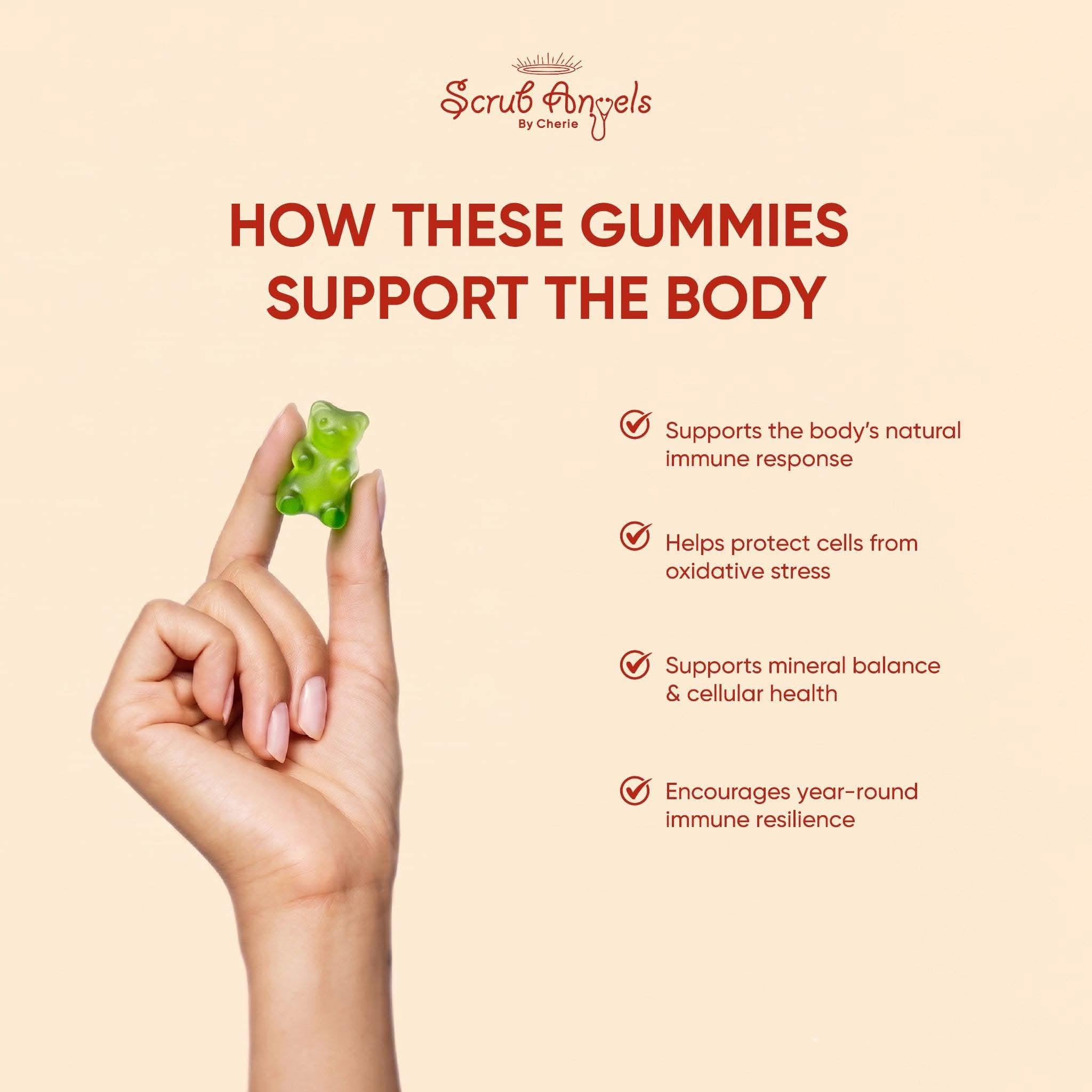Elite Immune Defense Gummies with Sea Moss and Soursop
