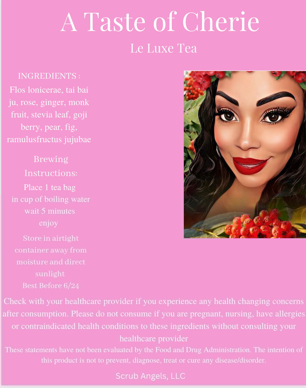 Uterine Wellness Luxury Tea Blend