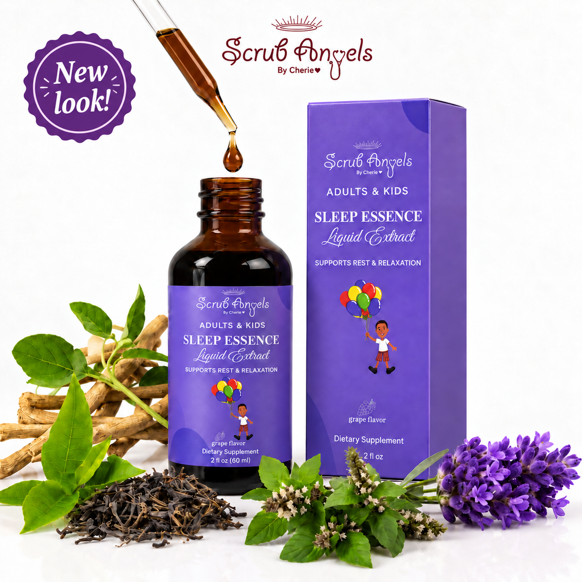 Sleep Essence with Ashwagandha for Restful Sleep - Liquid Extract