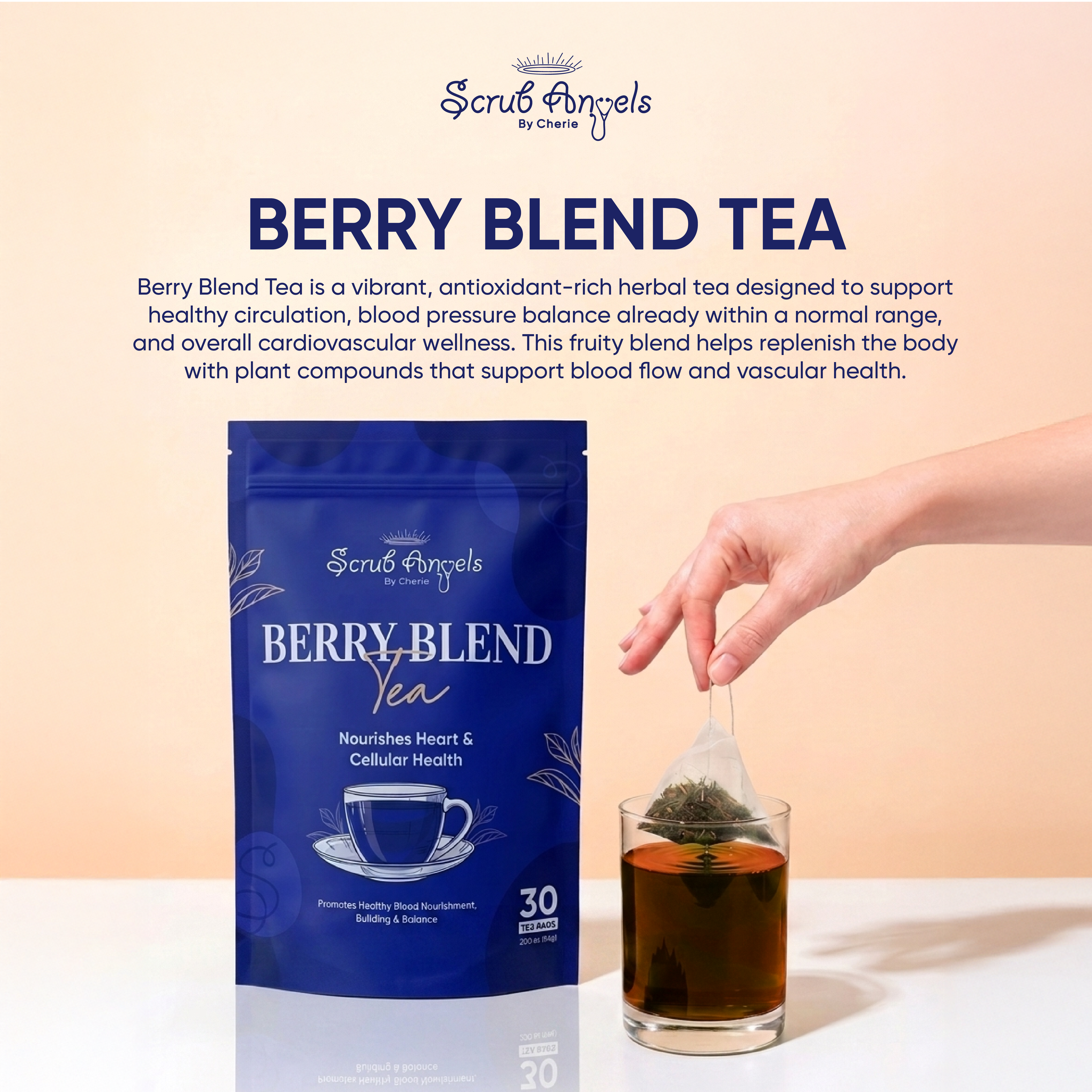 Berry Blend Luxury Tea 30  Day Mix