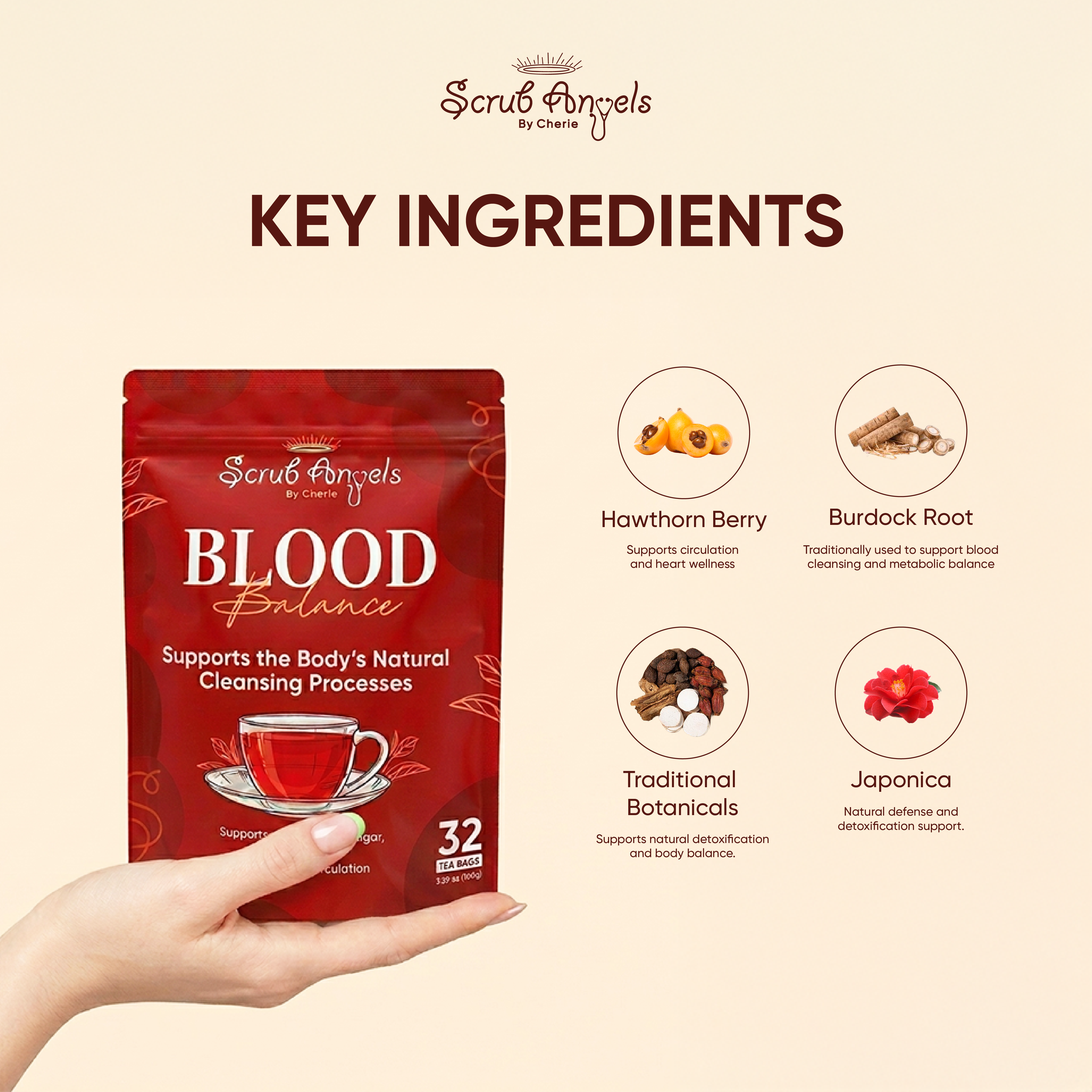Blood Balance Tea for Daily Wellness
