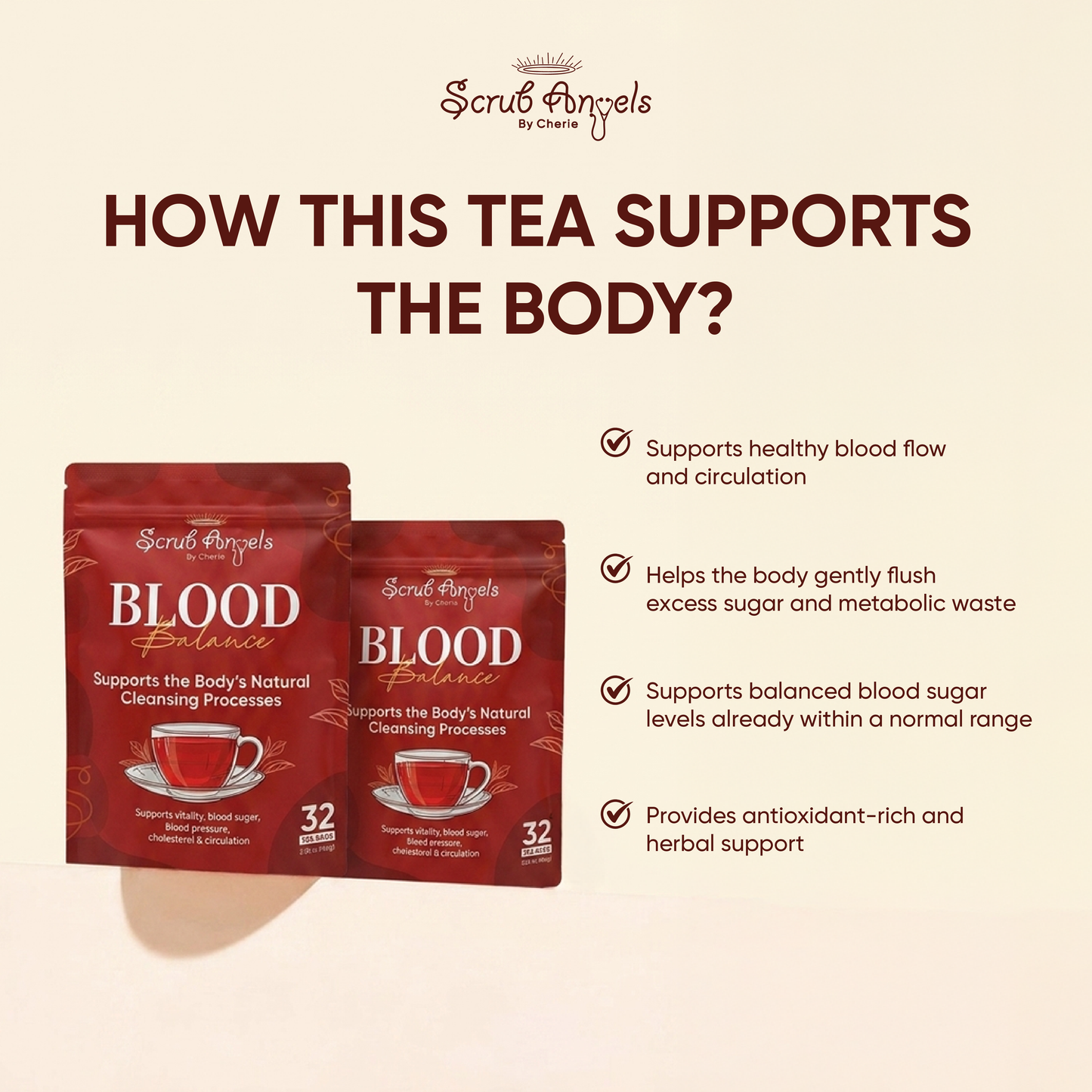 Blood Balance Detox Tea 32 Day Supply