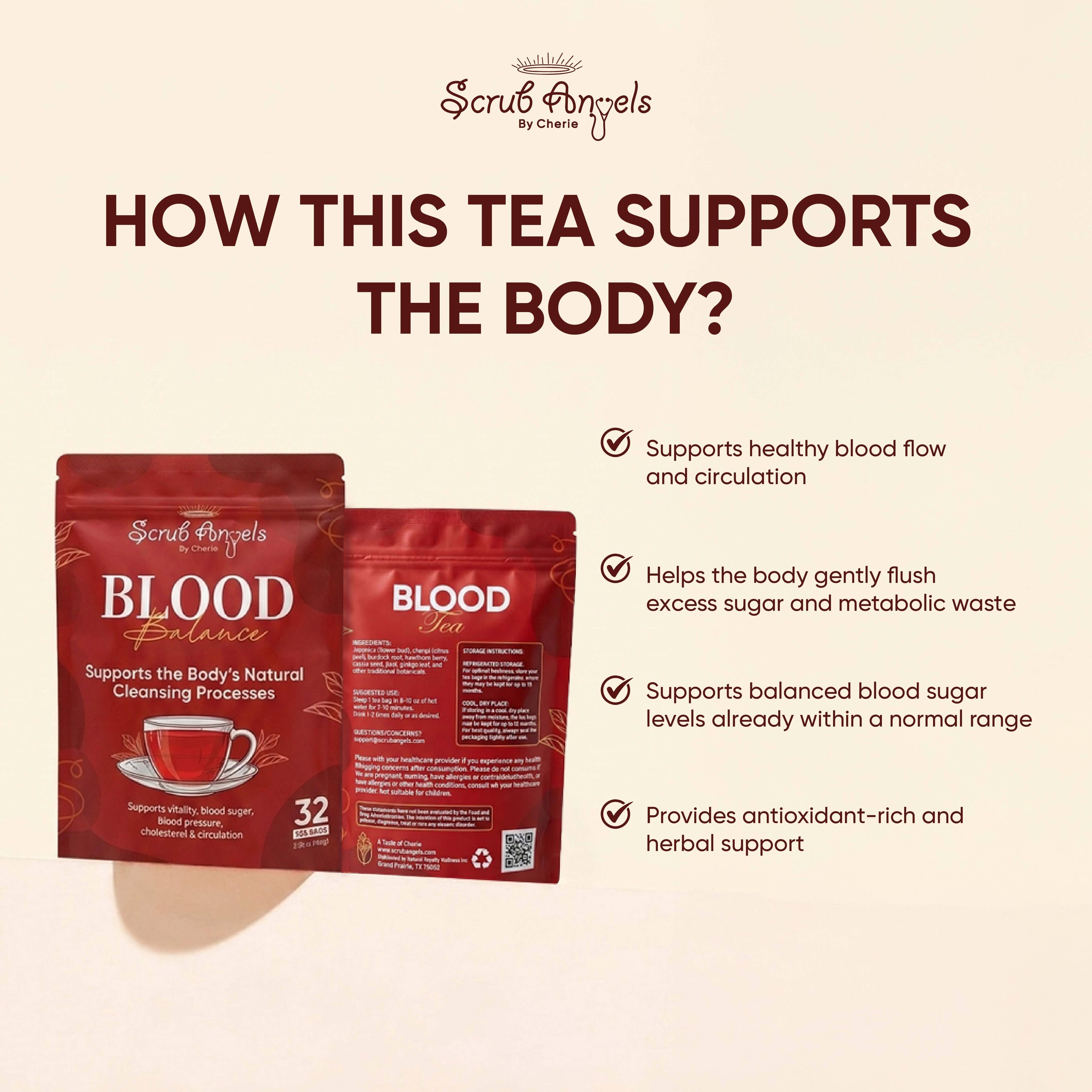 Blood Balance Tea for Daily Wellness