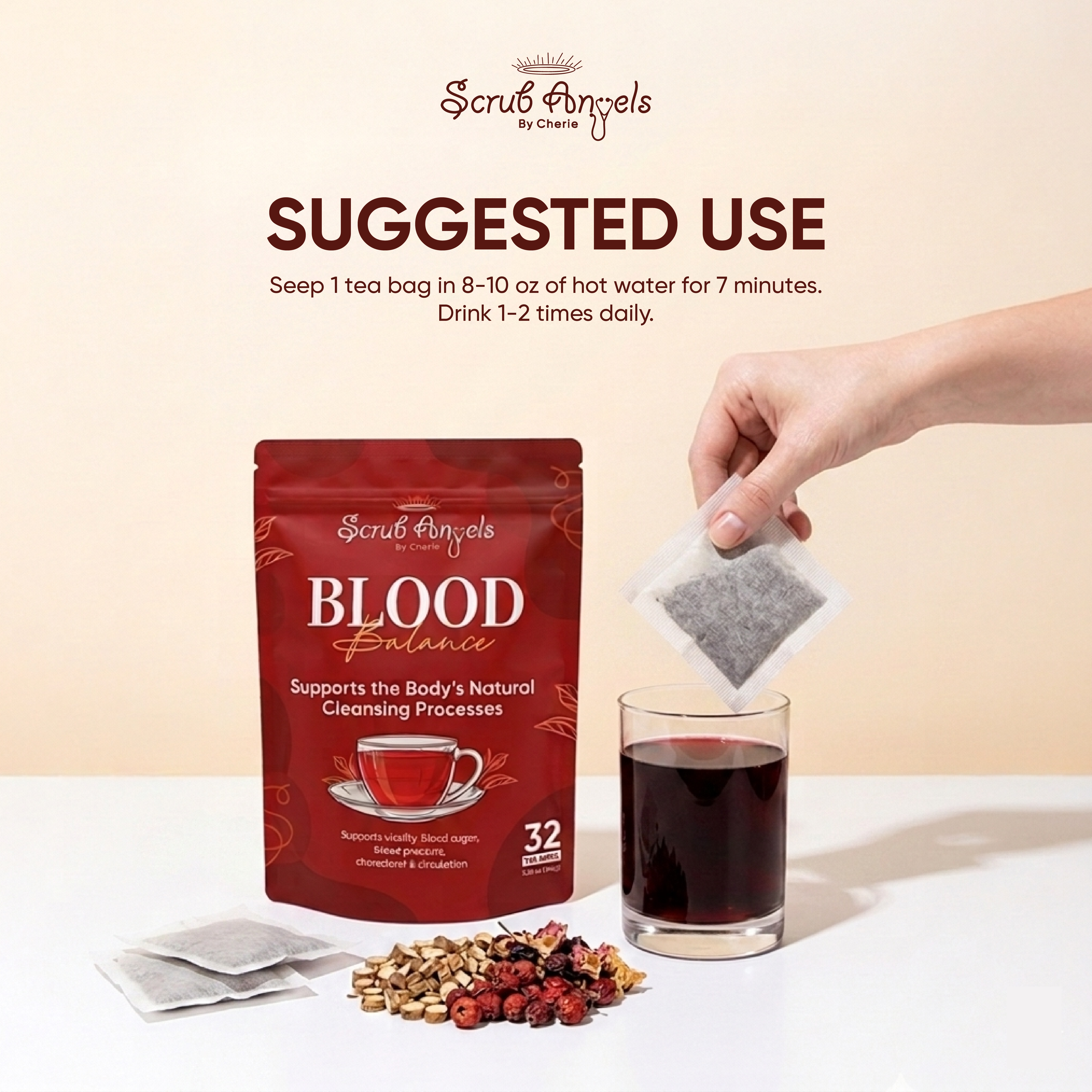 Blood Balance Tea for Daily Wellness
