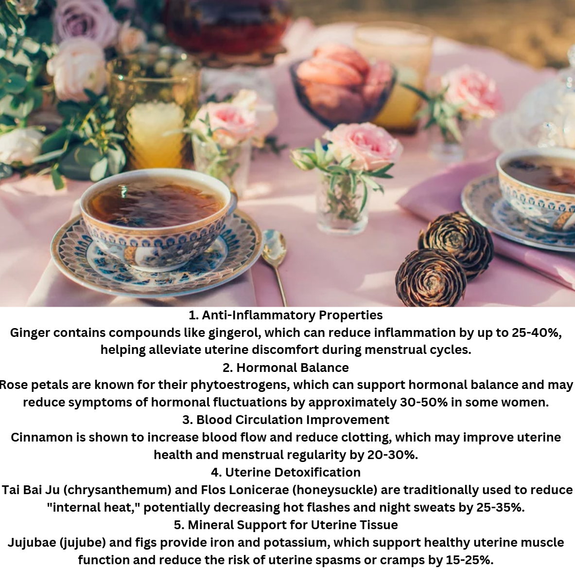 Flowerbliss Uterine Wellness Luxury Tea
