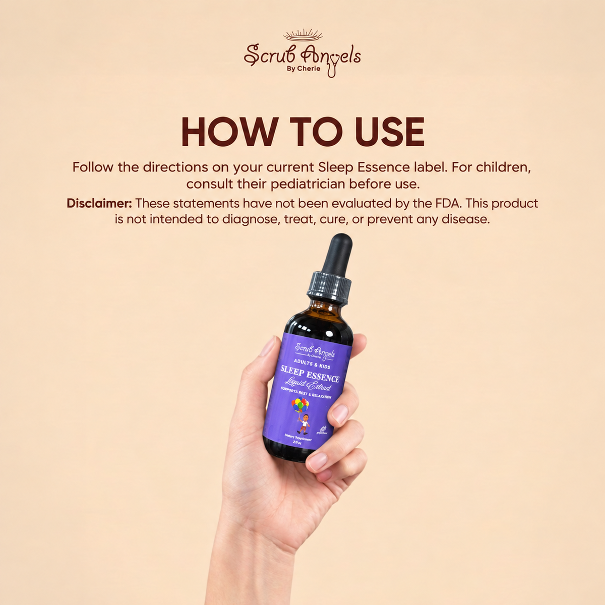 Sleep Essence with Ashwagandha for Restful Sleep - Liquid Extract