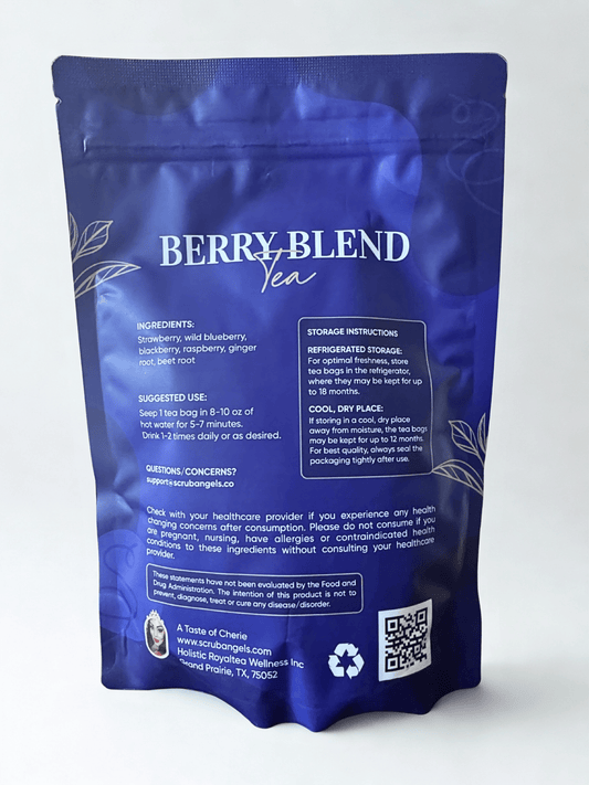 Berry Blend Luxury Tea 30  Day Mix