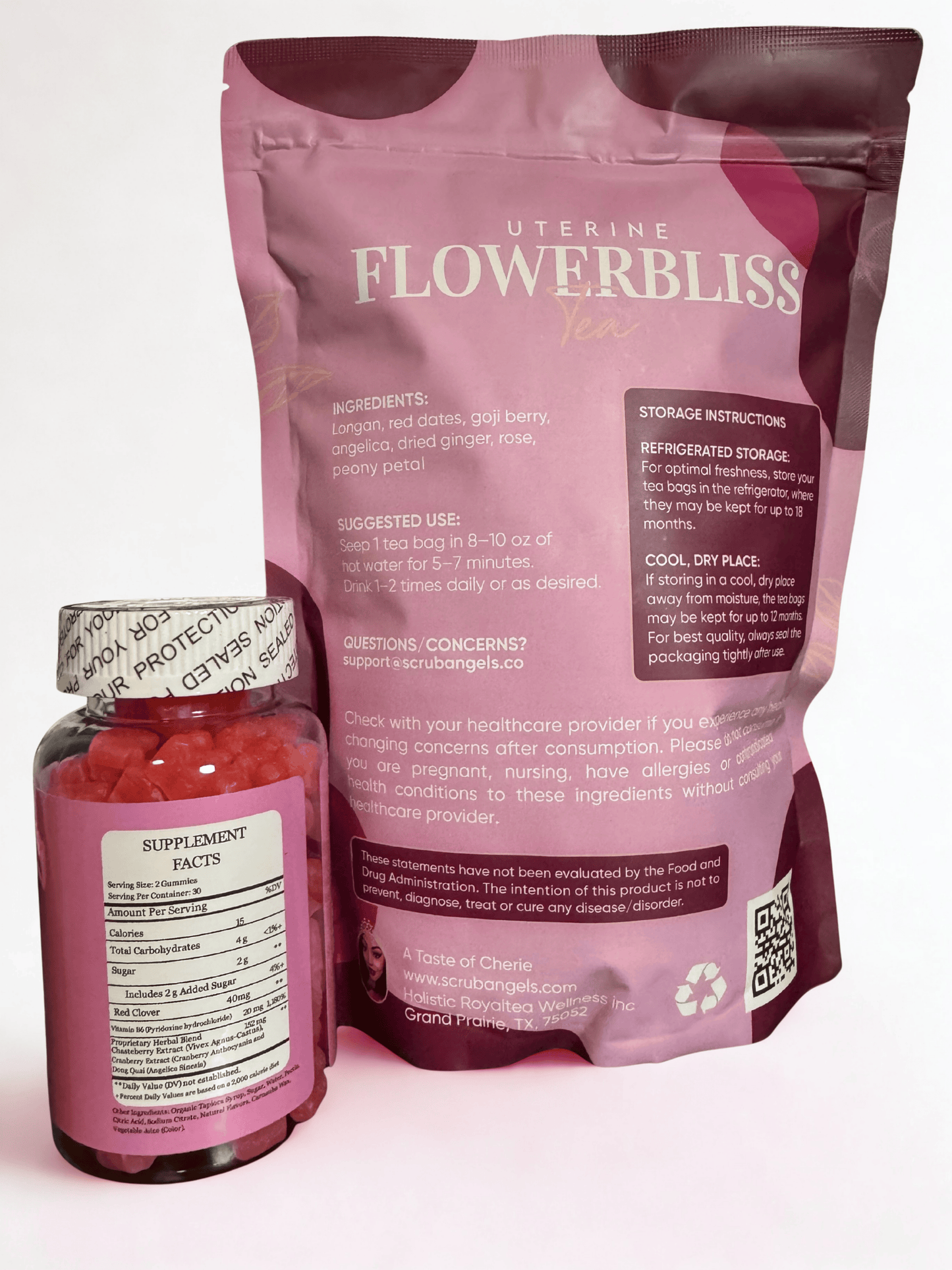 Flowerbliss Uterine Wellness Health Bundle