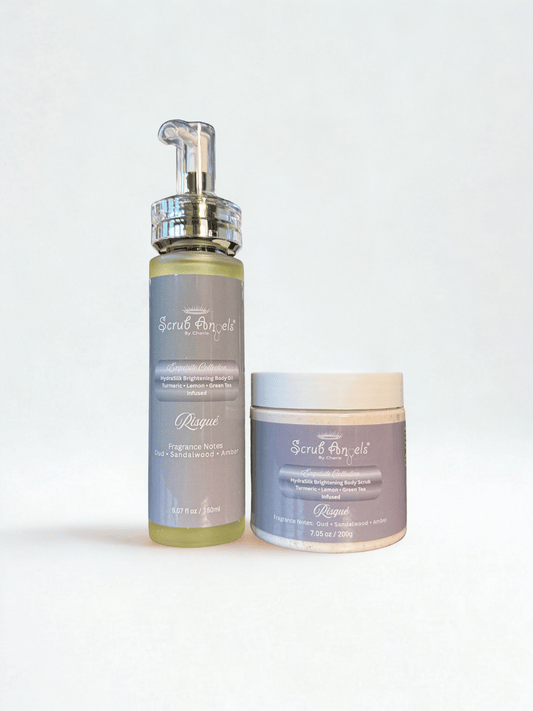HydraSilk Amber, Sandalwood and Oud Body Bundle - Risque Collection
