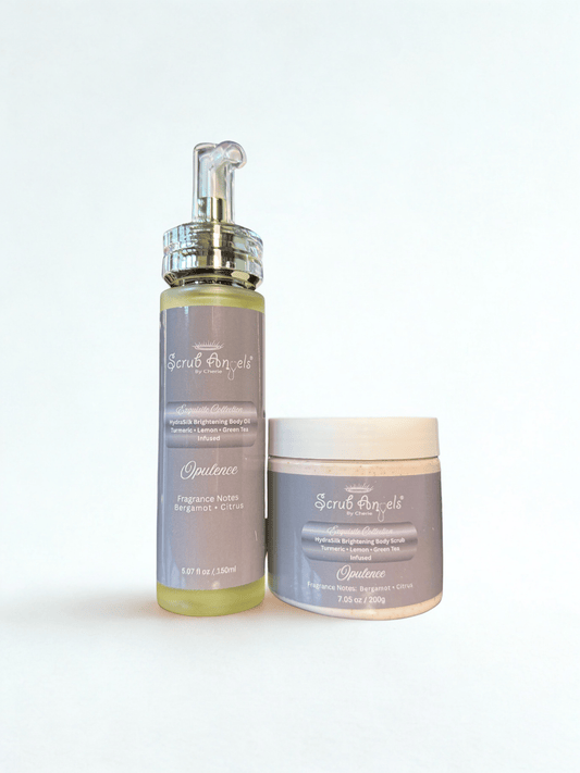 HydraSilk Bergamot and Citrus Body Bundle - Opulence (Unisex) Collection
